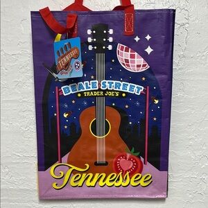 Trader Joe’s Beale Street Tennessee Reusable Trader Joe’s Plastic Tote B…